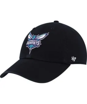 '47 Men's NBA Charlotte Hornets Team Logo Clean Up Adjustable Hat