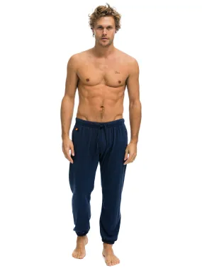 5 Stripe Sweatpant - Navy2