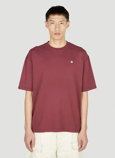 Acne Studios  |Crew Neck Street Style Cotton Short Sleeves Logo Designers