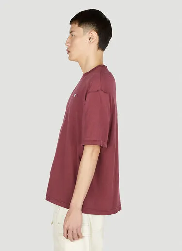 Acne Studios  |Crew Neck Street Style Cotton Short Sleeves Logo Designers