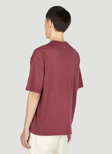 Acne Studios  |Crew Neck Street Style Cotton Short Sleeves Logo Designers