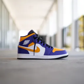 Air Jordan 1 Mid (Lakers)