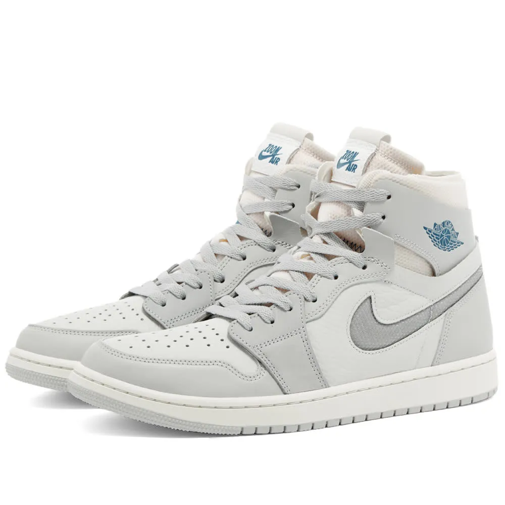 Air Jordan 1 Zoom Air CMFT LondonPhoton Dust, Grey & Platinum