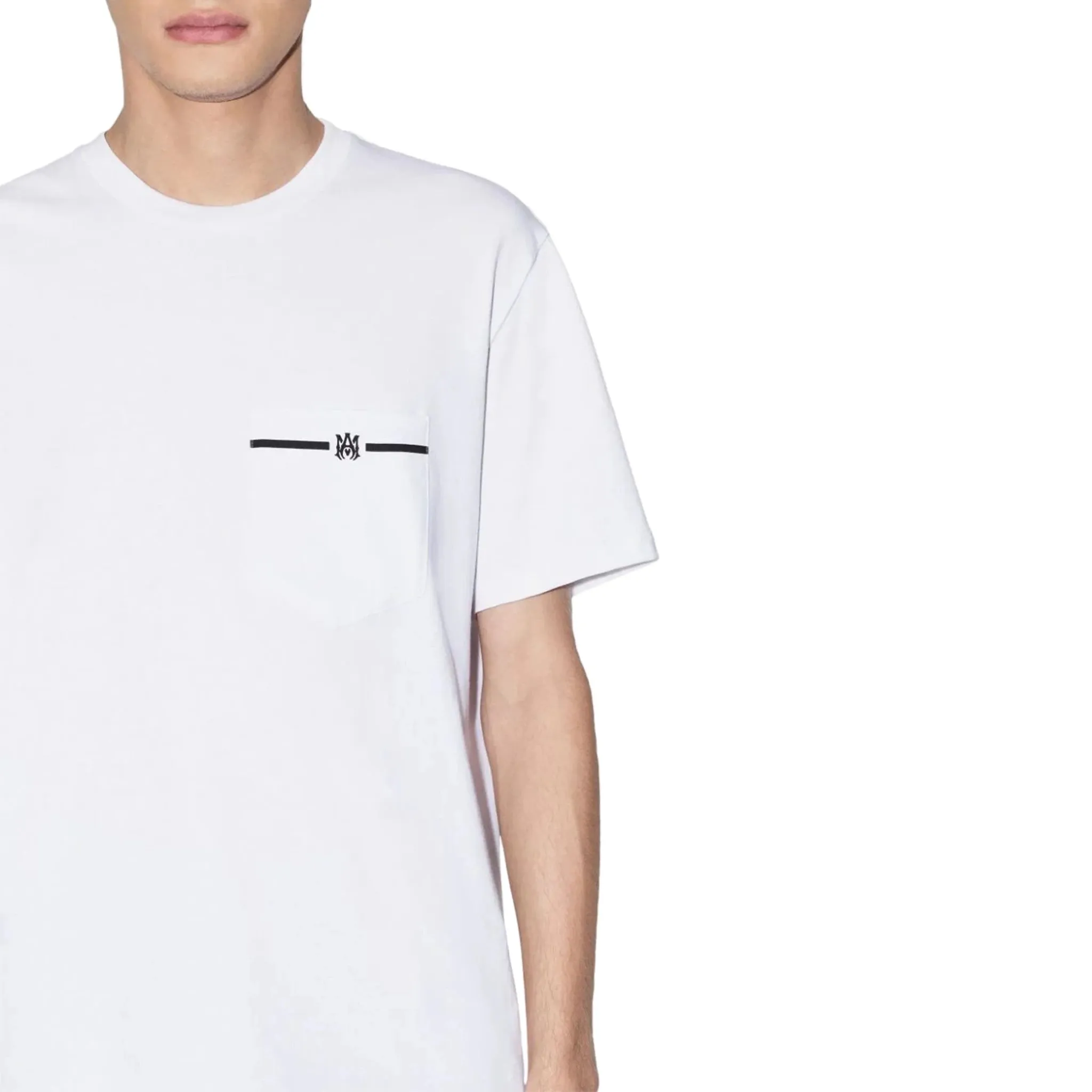 Amiri MA Pocket White T Shirt