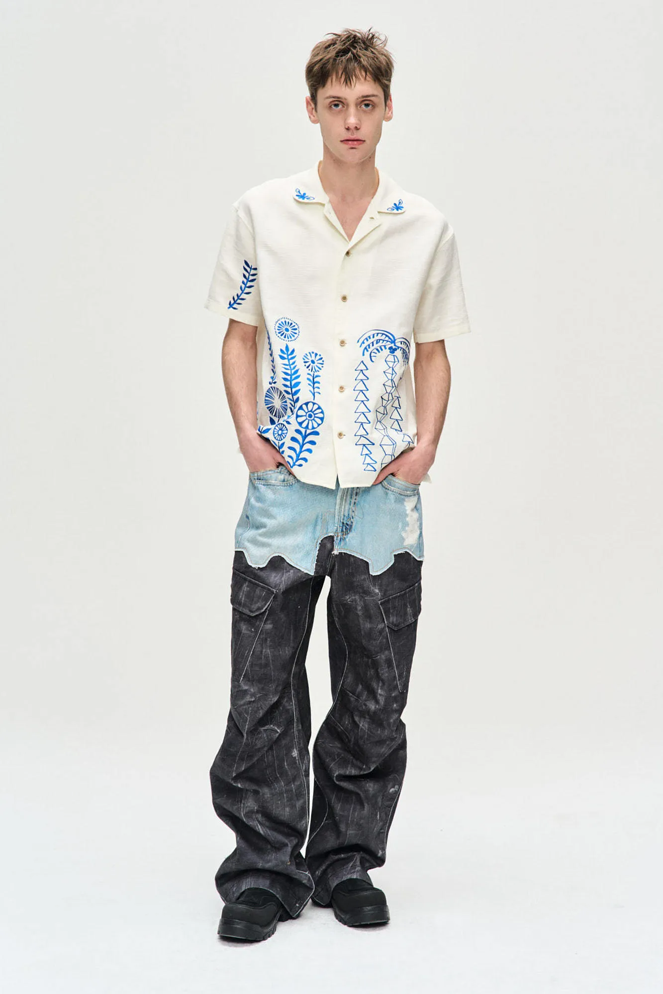 ANDERSSON BELL  |Street Style Short Sleeves Polos