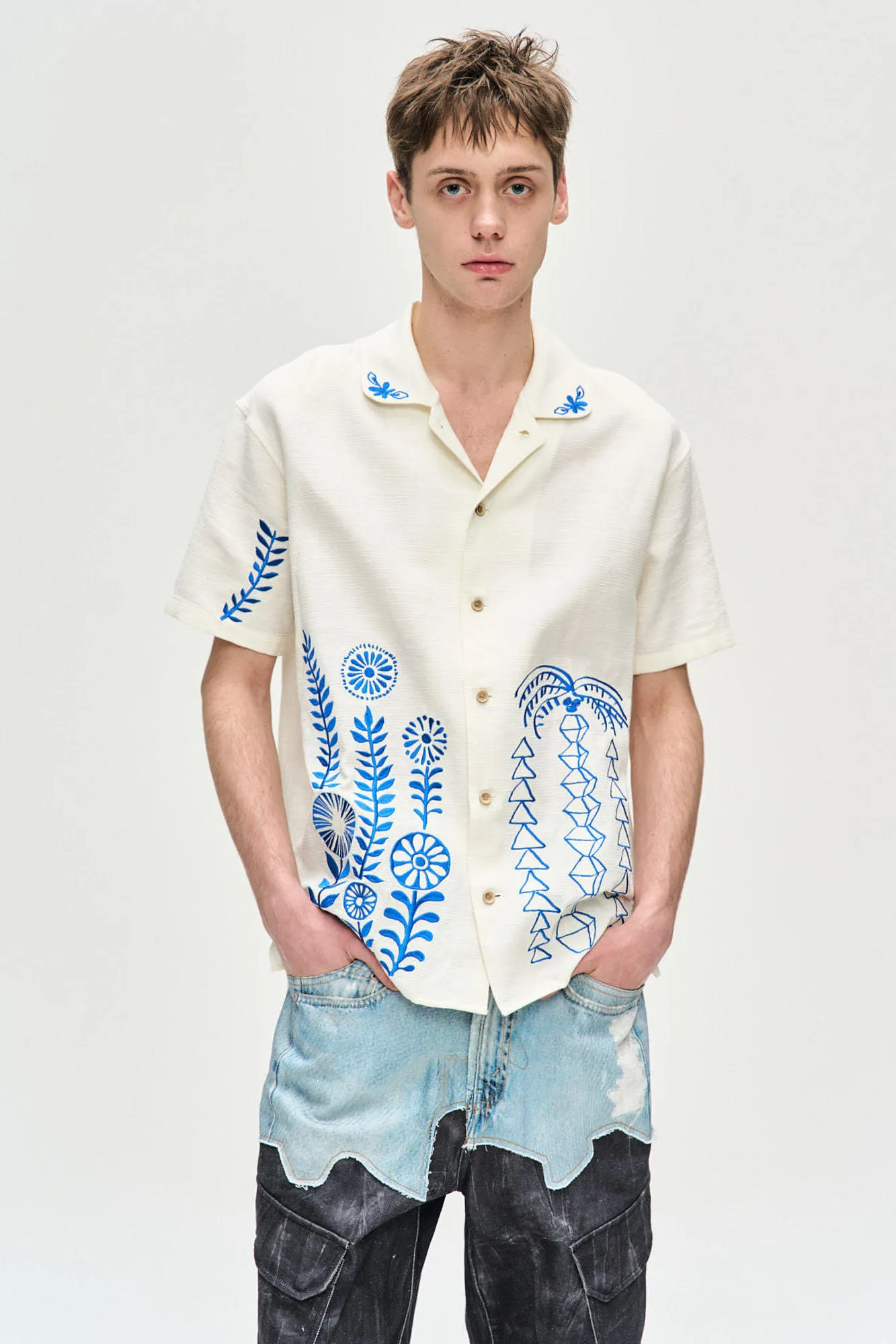 ANDERSSON BELL  |Street Style Short Sleeves Polos