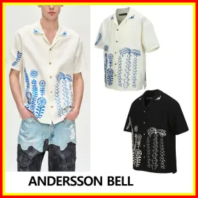 ANDERSSON BELL  |Street Style Short Sleeves Polos