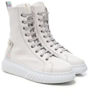 Andia Fora Cream Seilor High Top Sneakers | Jules B