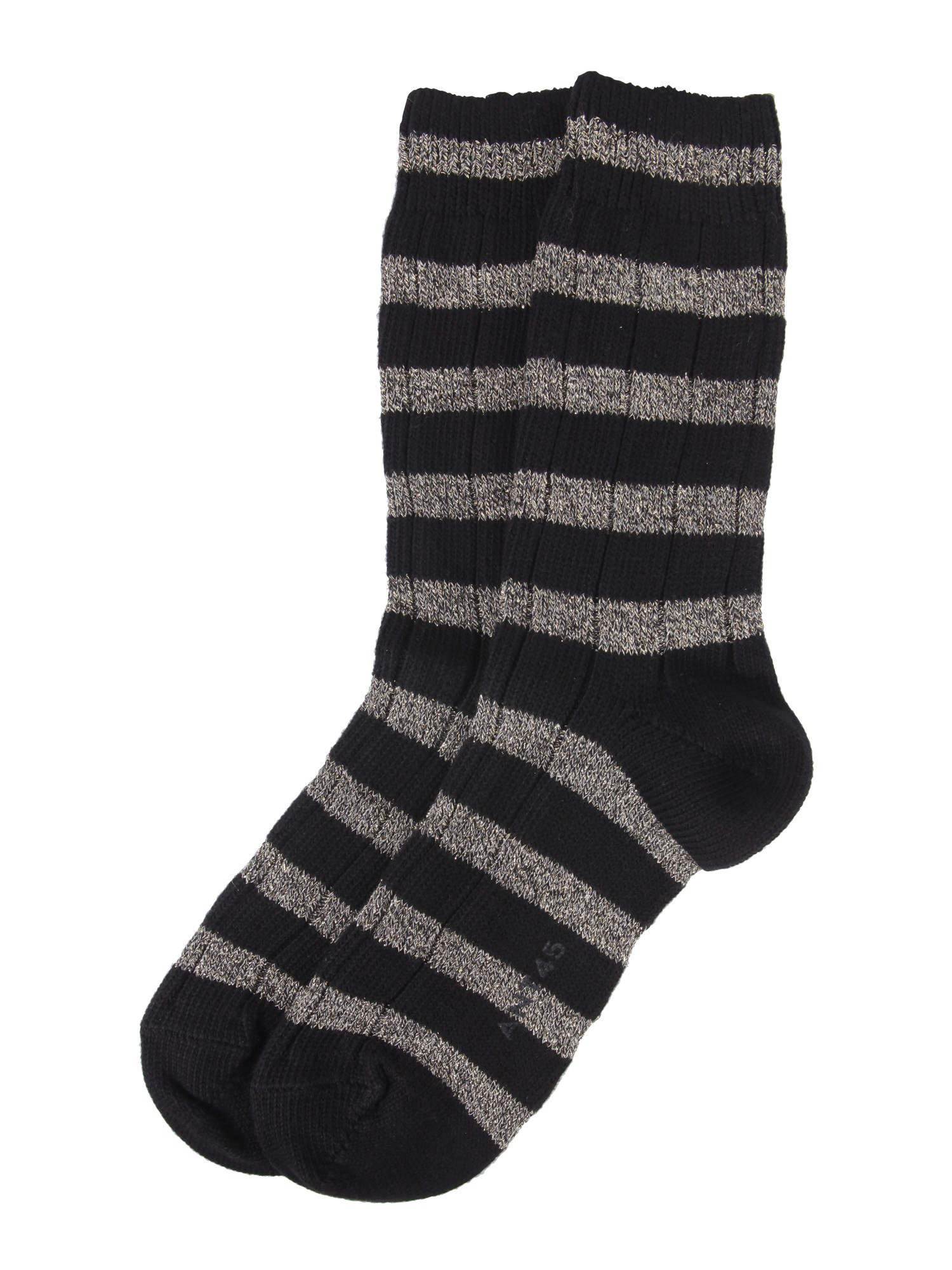 ANT45    DUBLIN COTTON SOCKS WITH LUREX STRIPES