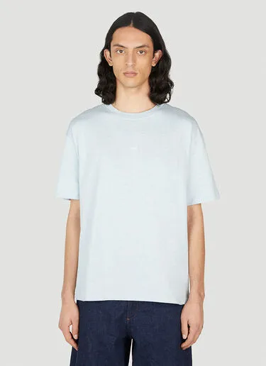 A.P.C.  |Crew Neck Street Style Cotton Short Sleeves Logo Designers