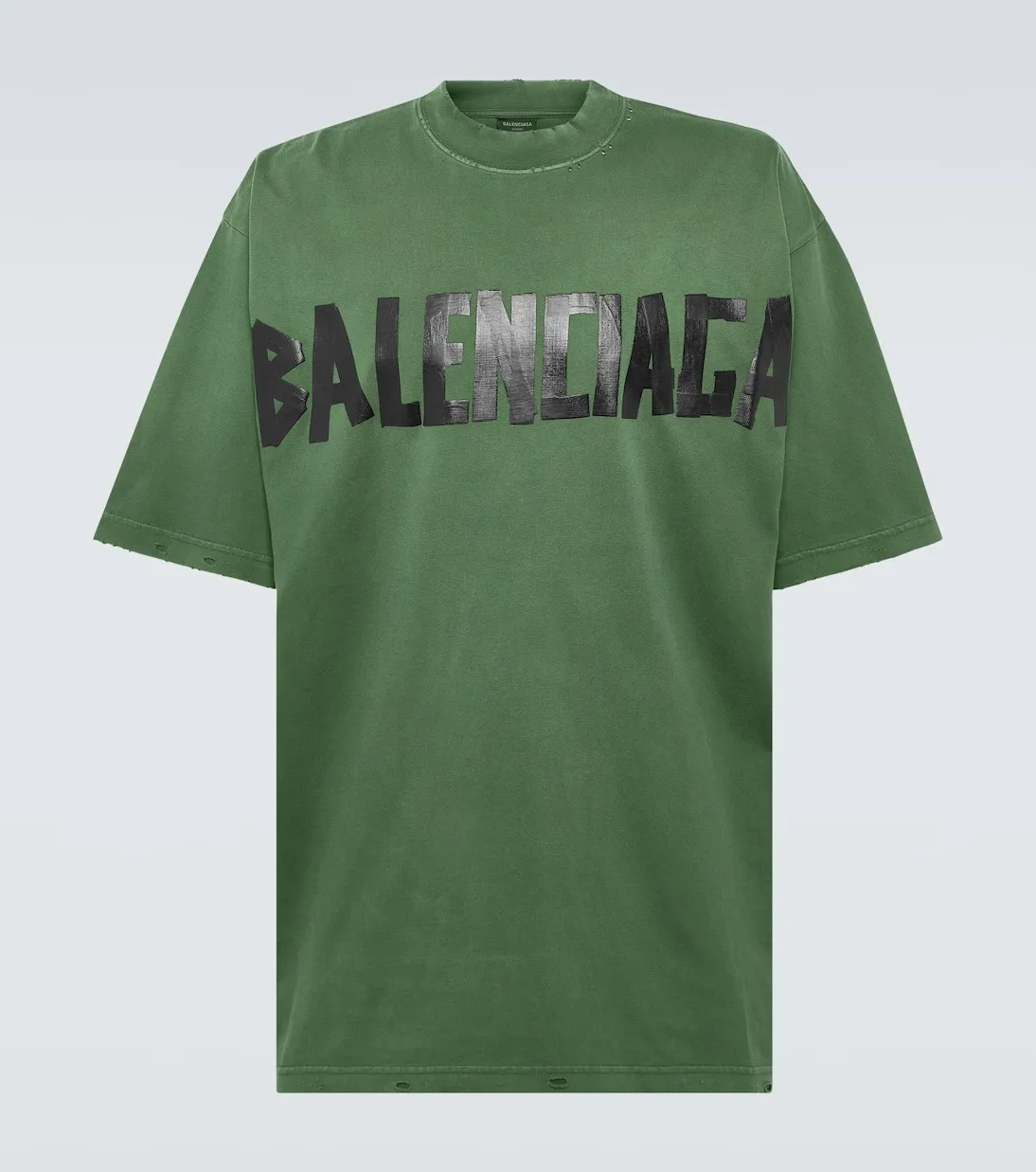 BALENCIAGA  |Crew Neck Street Style Cotton Short Sleeves Oversized