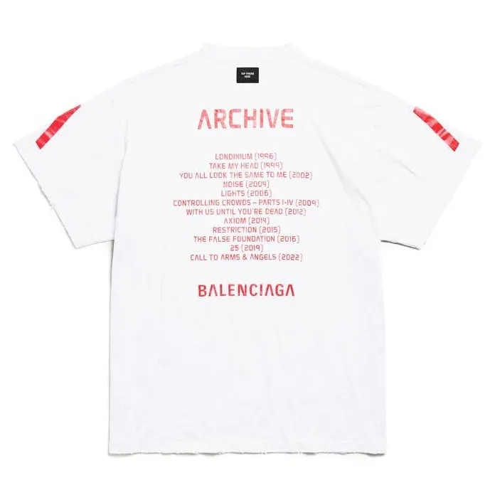 BALENCIAGA  |Crew Neck Unisex Street Style Cotton Short Sleeves