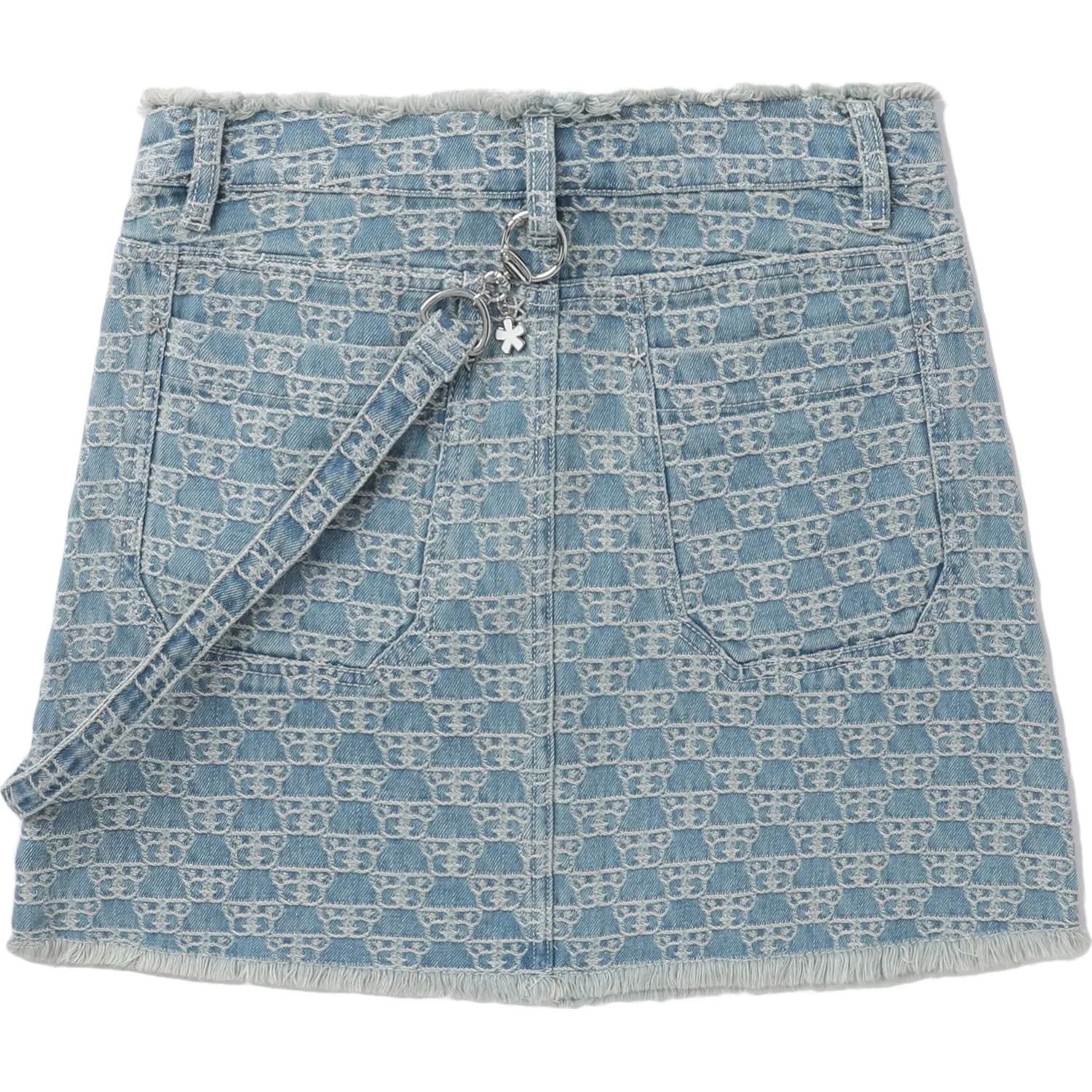 BAPY MONOGRAM SKIRT LADIES