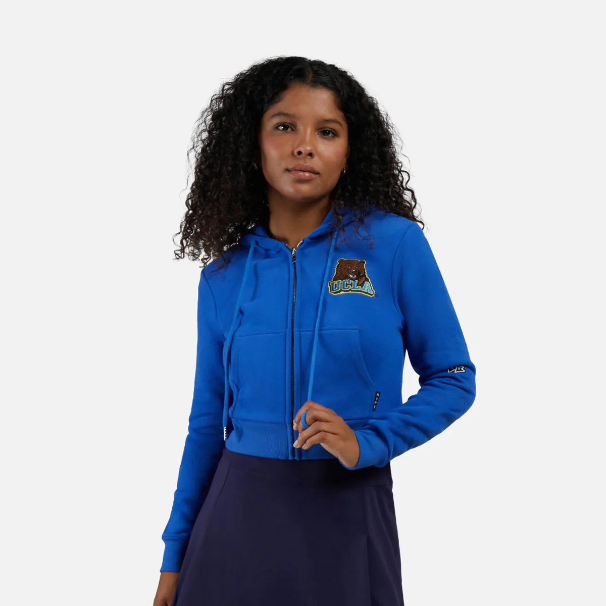 Bear UCLA Mia Zip Sweater Hood Royal