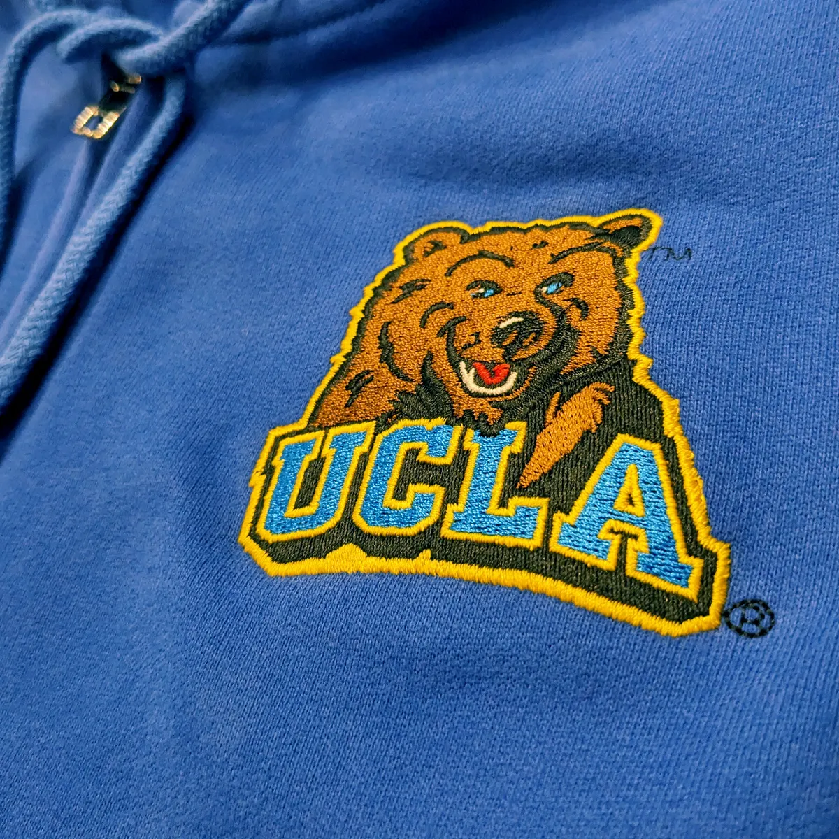 Bear UCLA Mia Zip Sweater Hood Royal