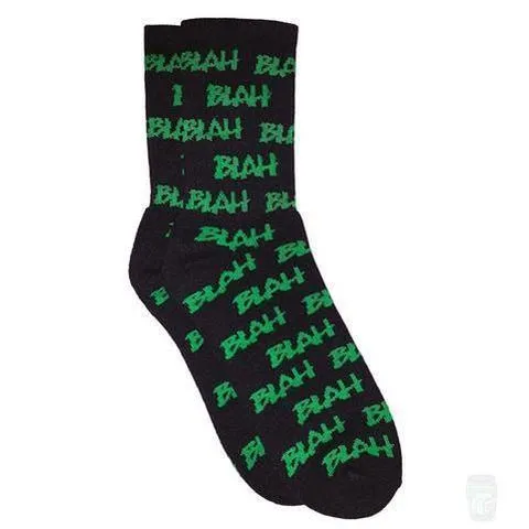 Blah Monogram Socks