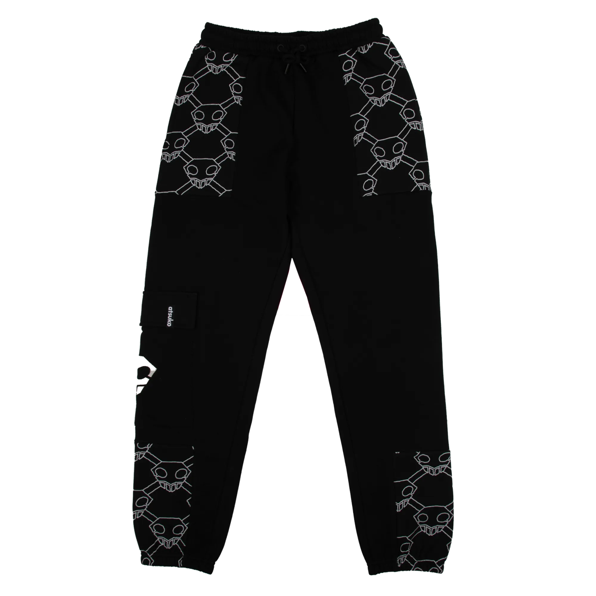 BLEACH Black Cargo Sweatpant