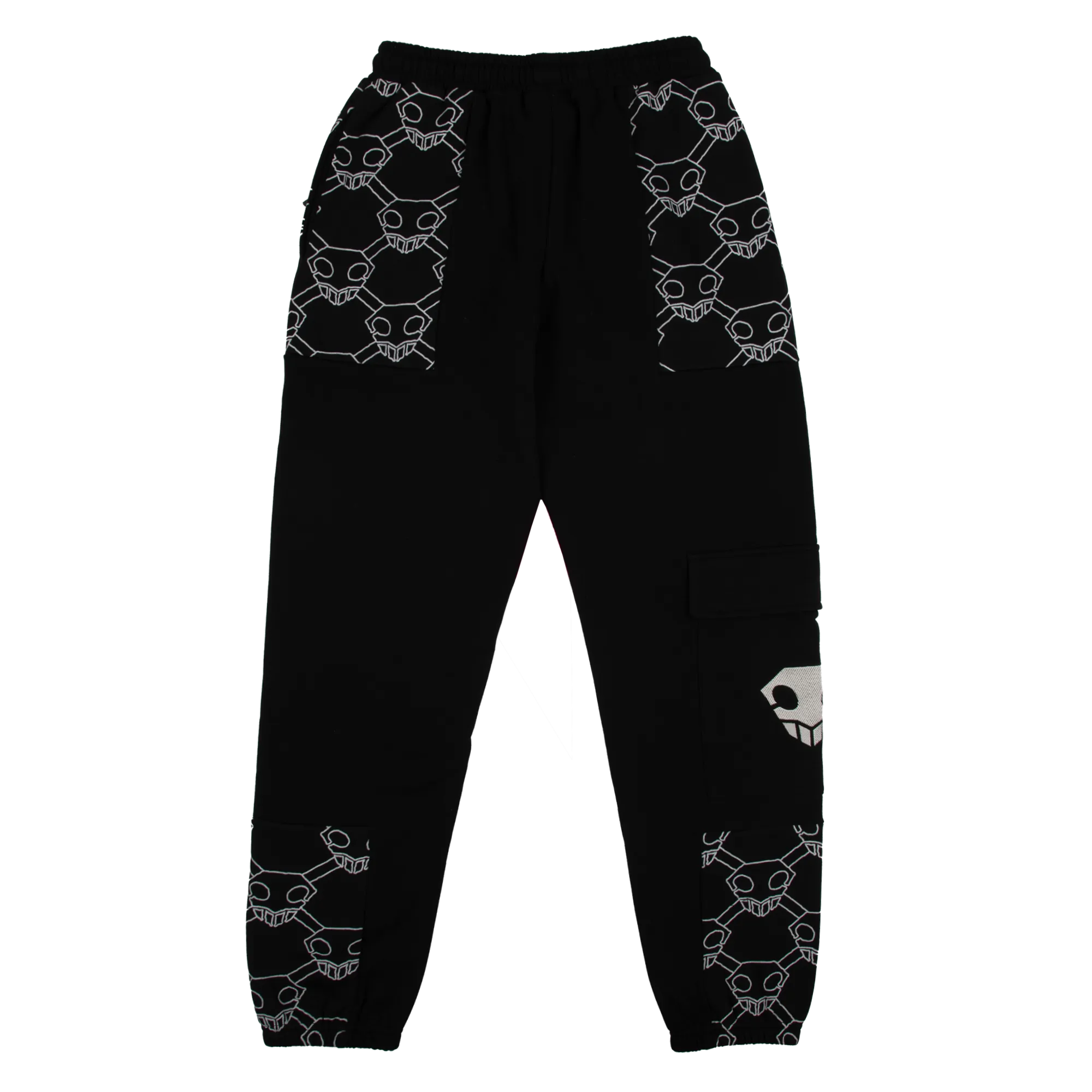 BLEACH Black Cargo Sweatpant