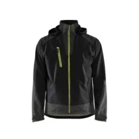 Blåkläder Work Jacket Softshell 4749 Black Yellow