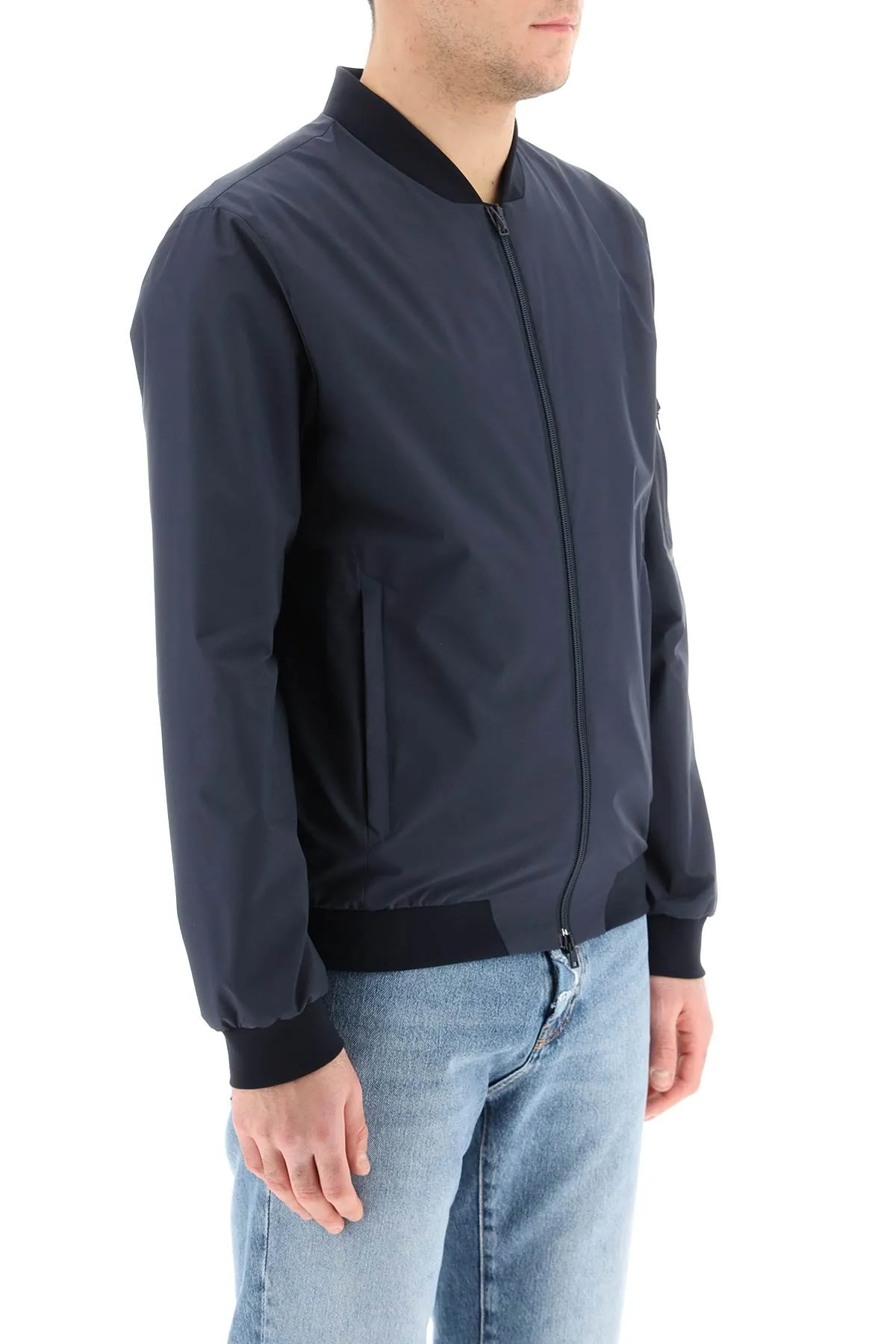 bomber jacket in gore-tex infinium GI00091UL 11106 BLU