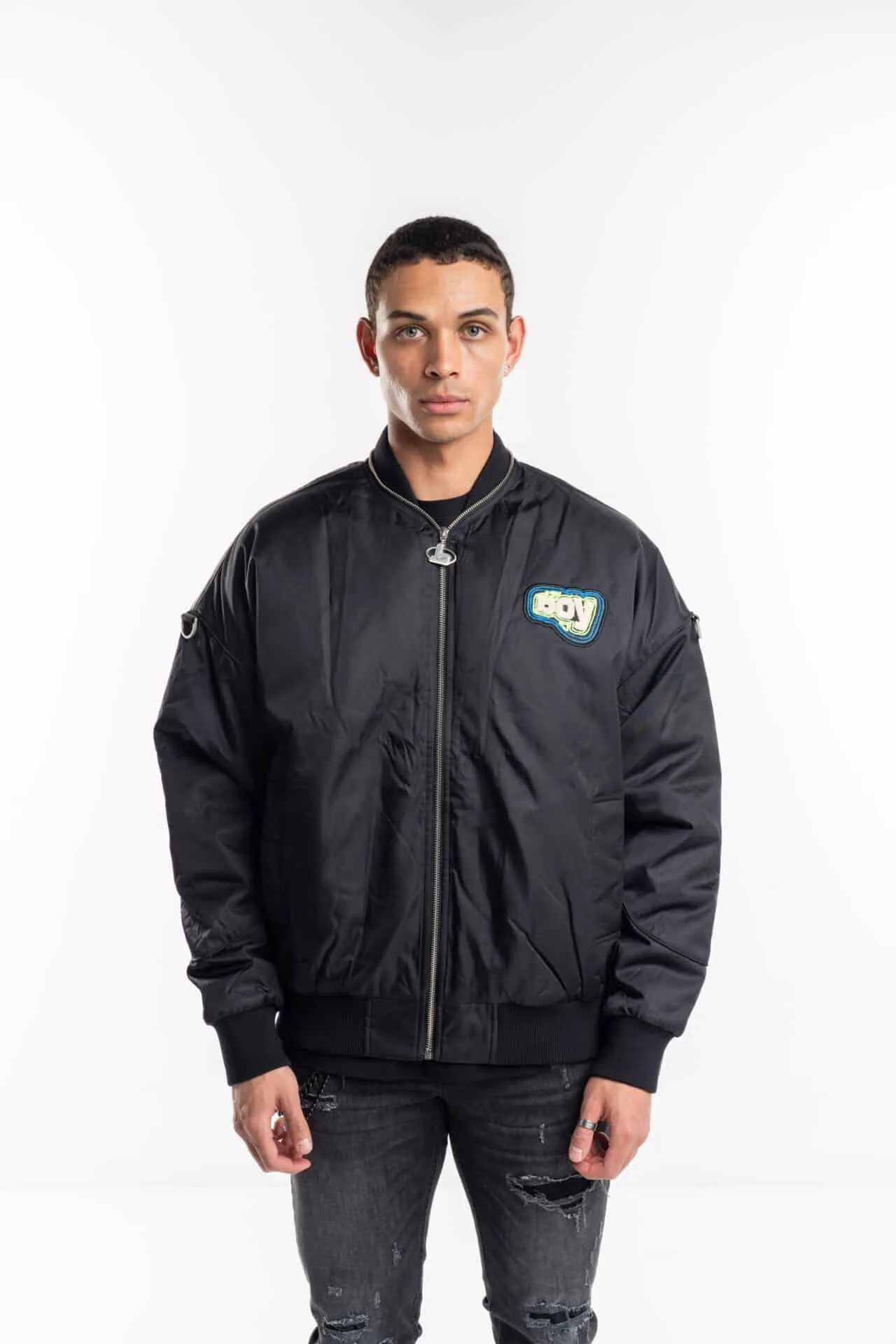 Boy London Men’s Strength MA1 Jacket Black