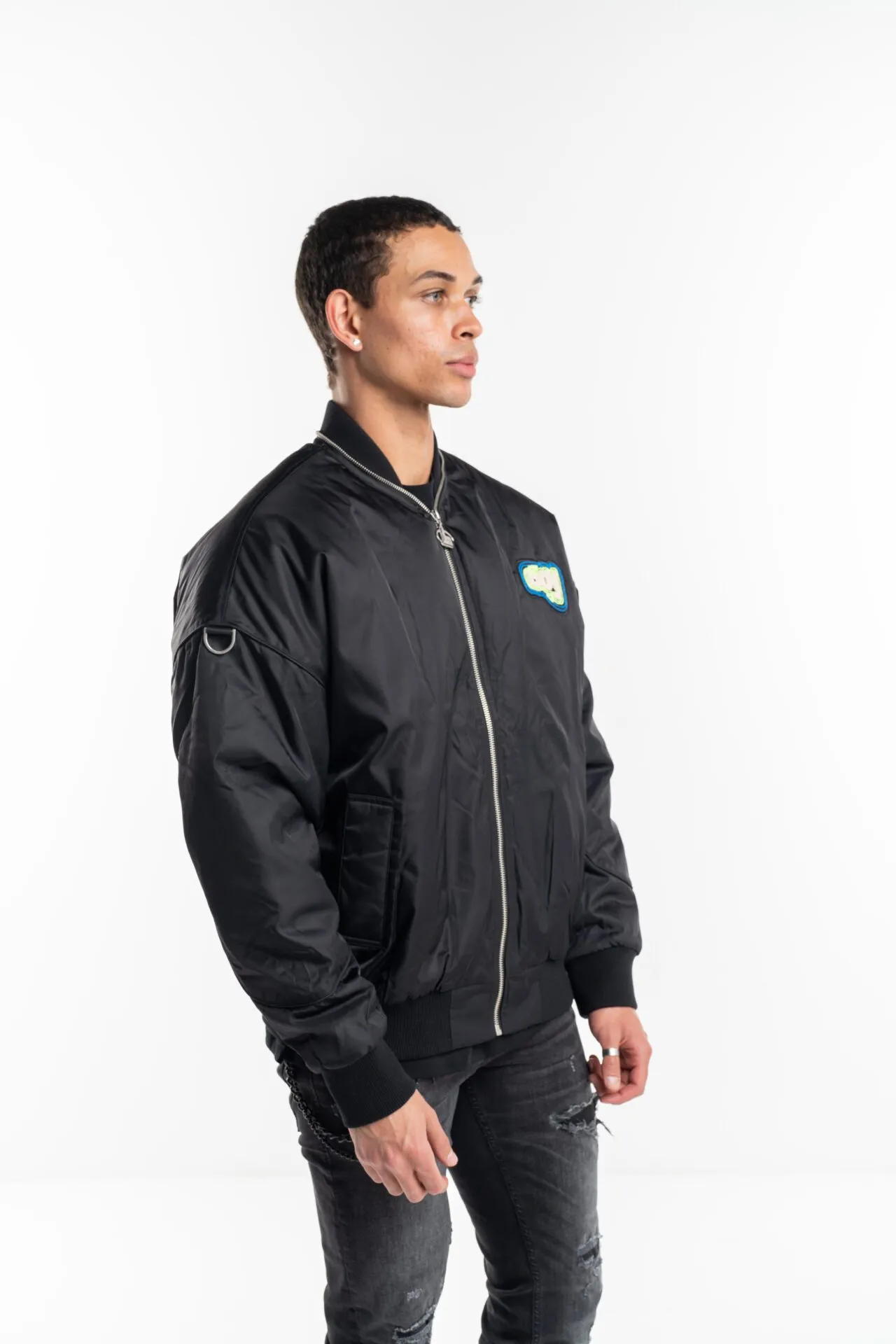 Boy London Men’s Strength MA1 Jacket Black