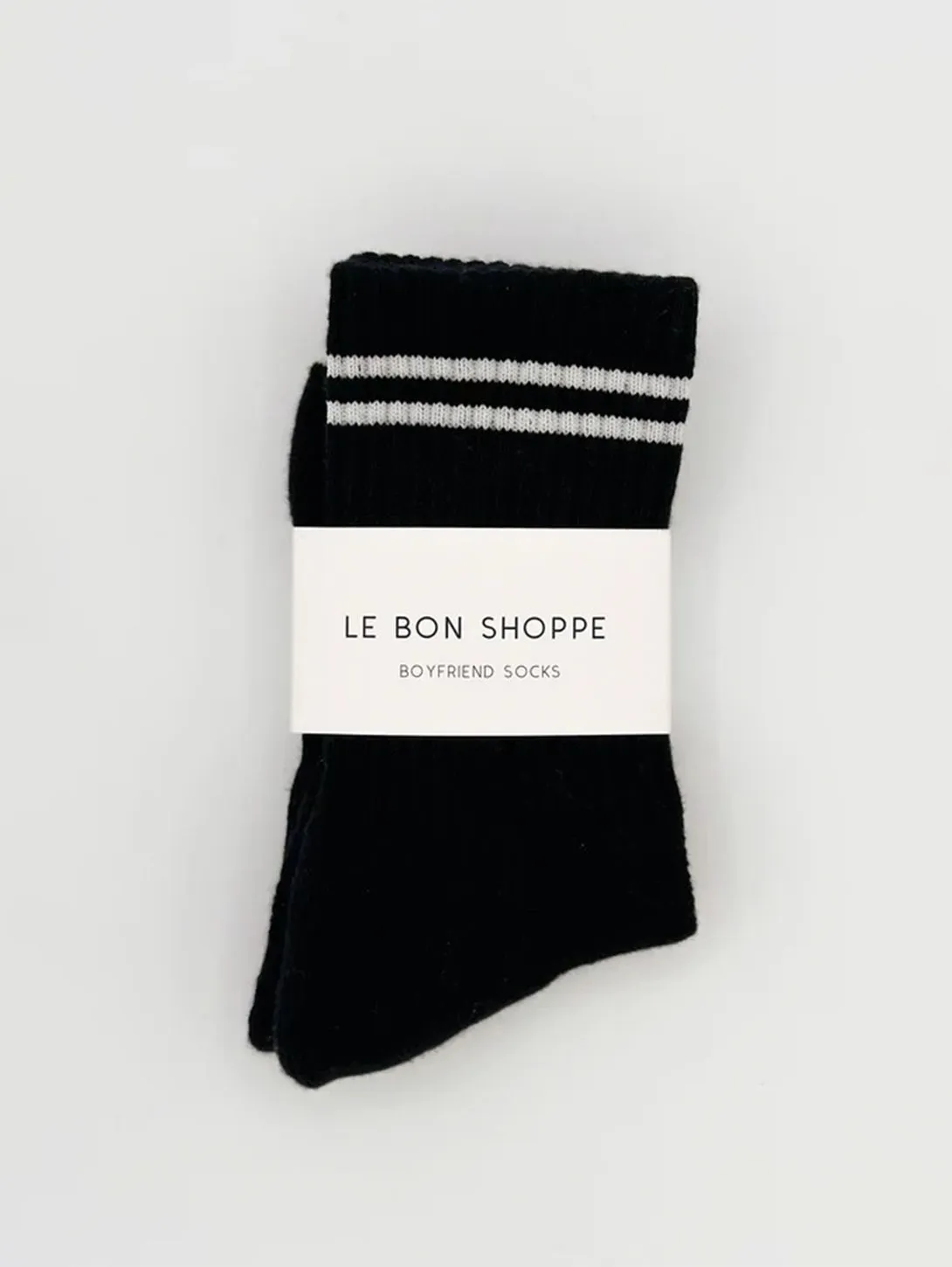 Boyfriend Socks - Noir