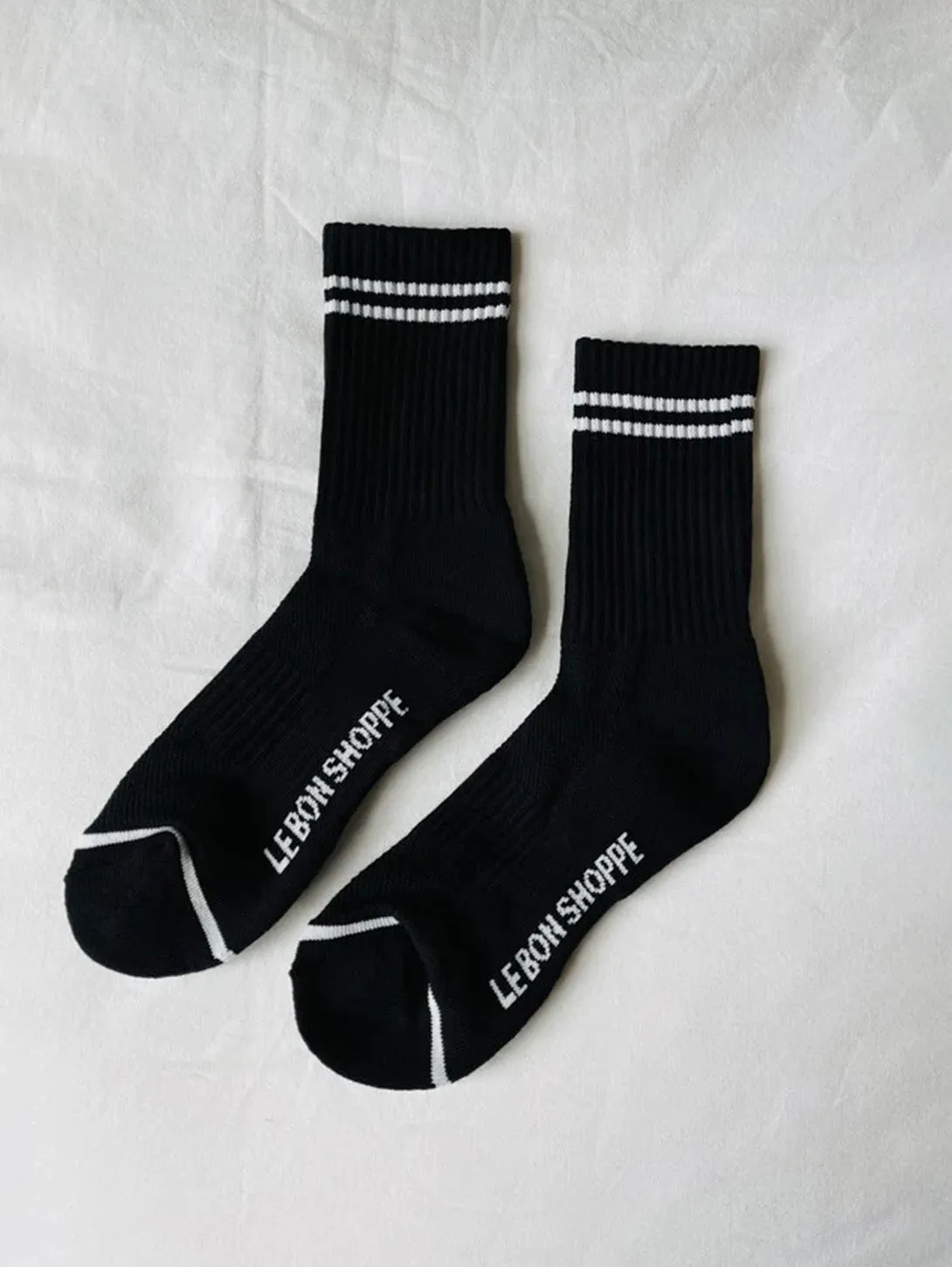 Boyfriend Socks - Noir