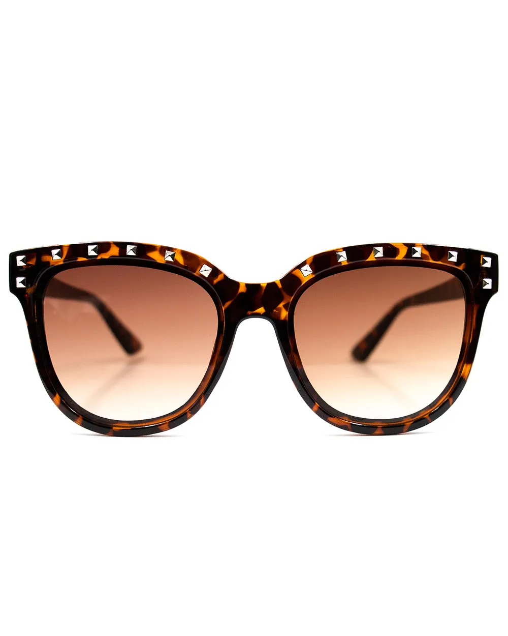 Brown Studded Sunnies