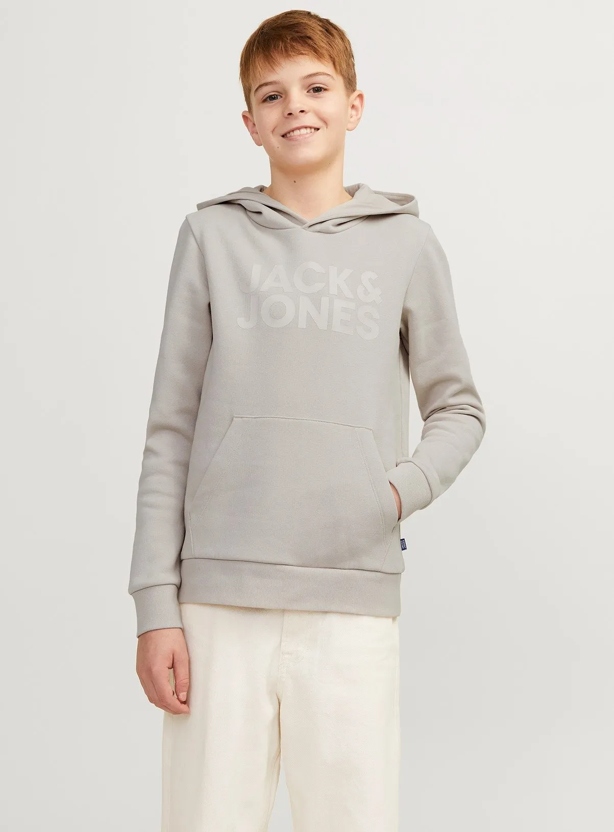 Buy JACK & JONES JUNIOR Logo Hooded Sweatshirt 10 years | Jumpers and hoodies | Tu