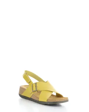 CHLO852FLY 007 MUSTARD Velcro Sandals