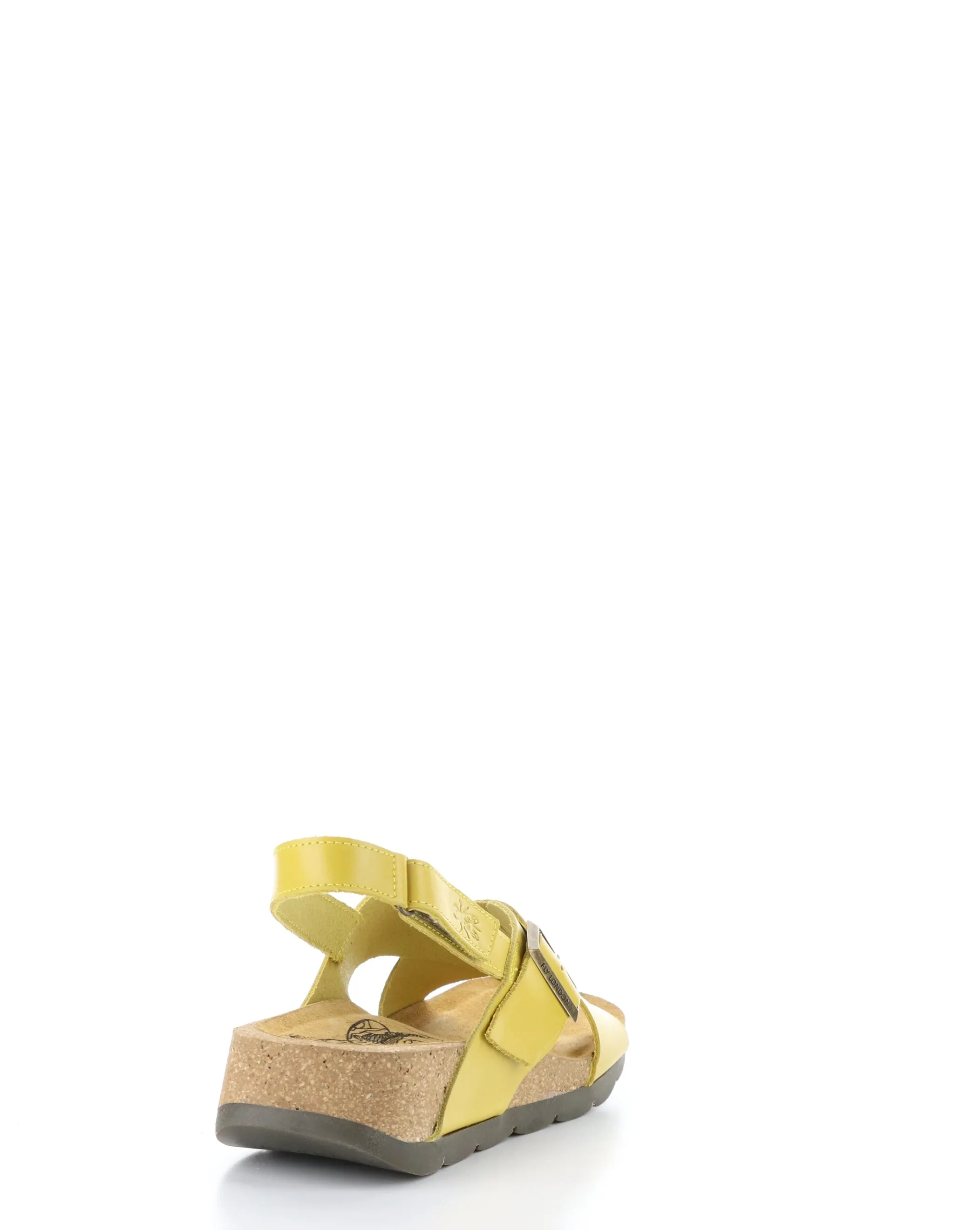 CHLO852FLY 007 MUSTARD Velcro Sandals