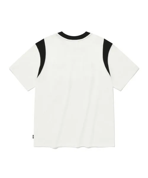 CHUCK  |Unisex Street Style V-Neck Cotton Short Sleeves