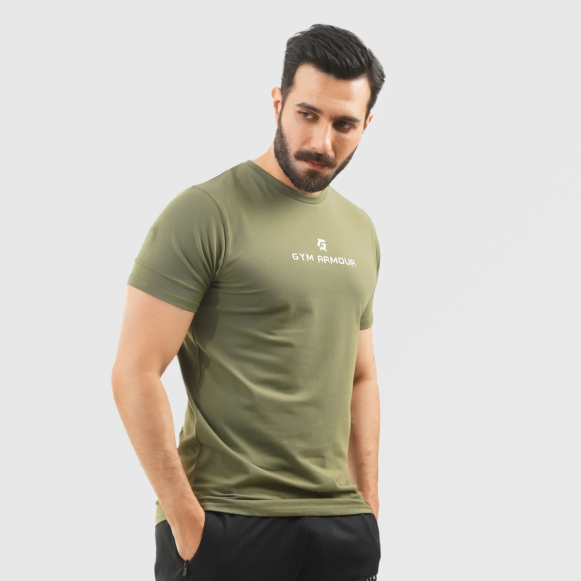 Classic Logo Tee (Olive)