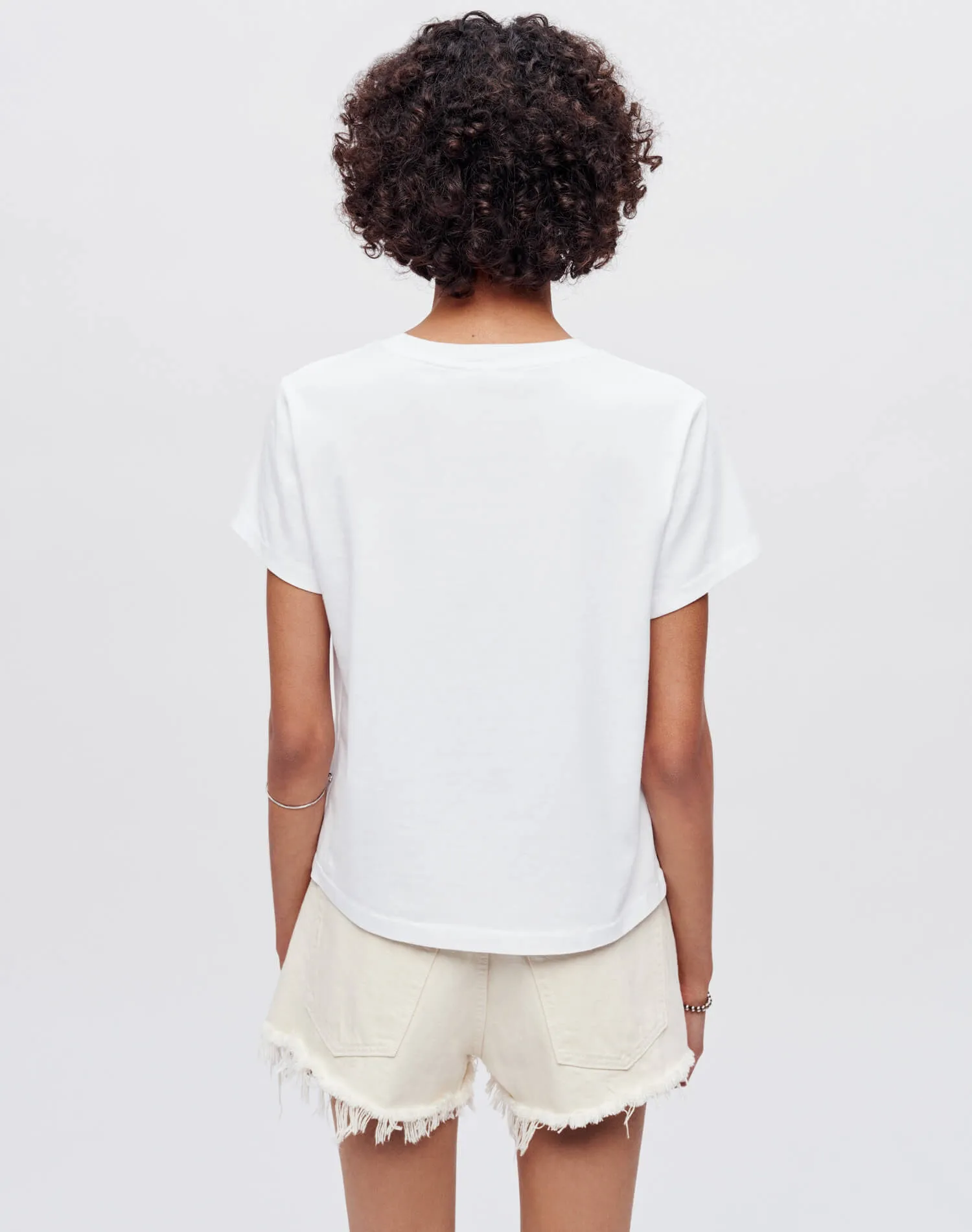 Classic Pam Tee - Optic White