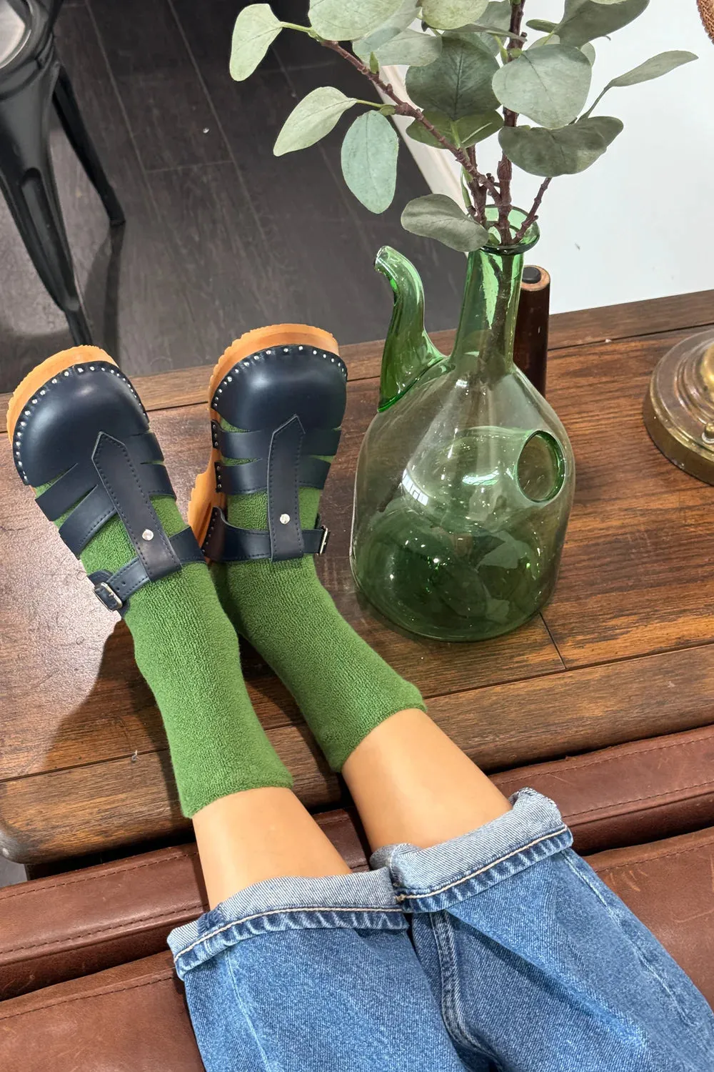 Cloud Socks - Kale