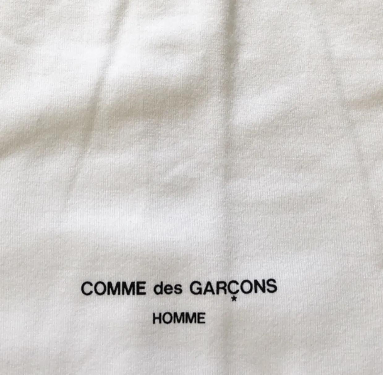 COMME des GARCONS  |Crew Neck Unisex Street Style Cotton Short Sleeves