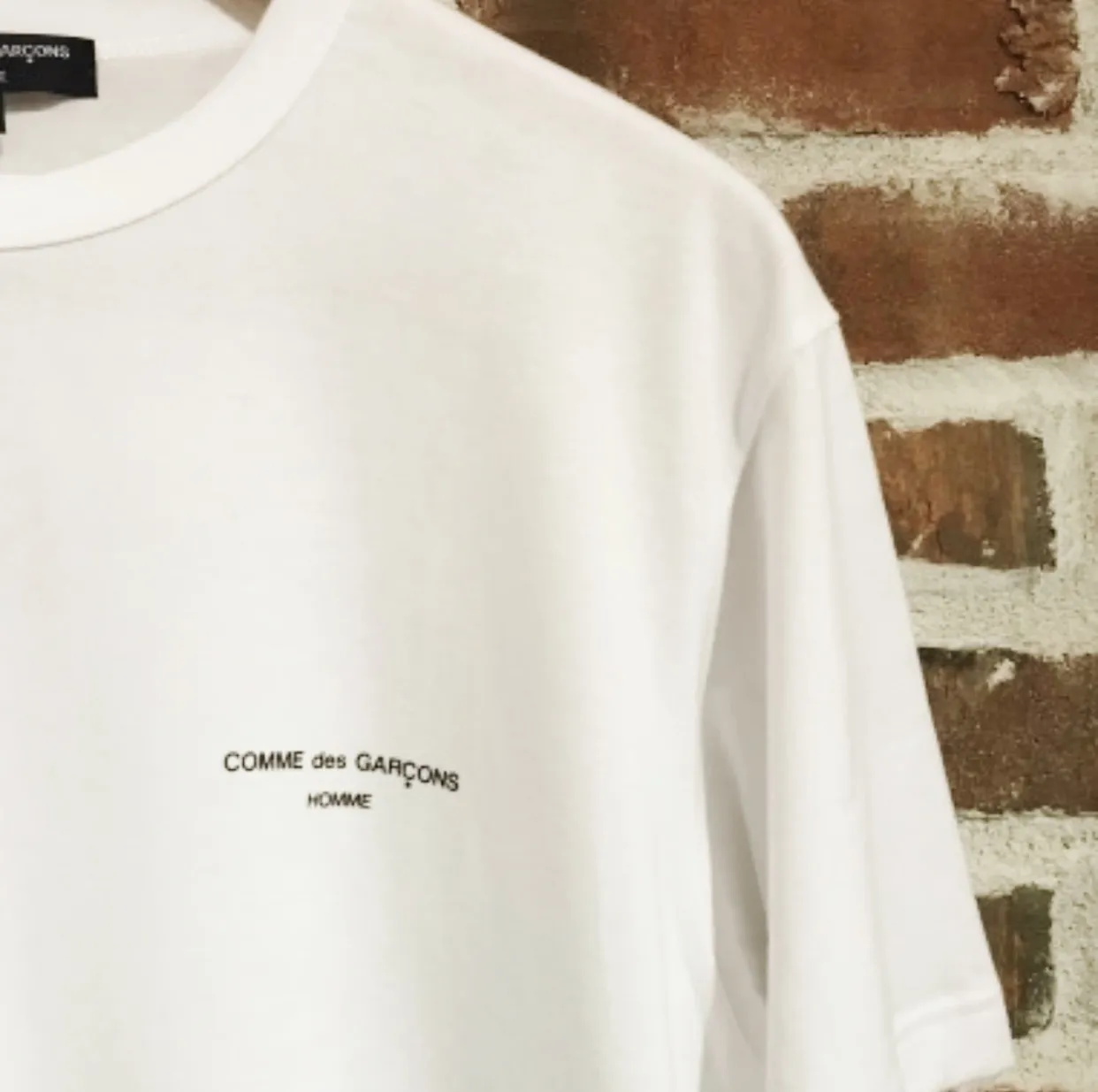 COMME des GARCONS  |Crew Neck Unisex Street Style Cotton Short Sleeves