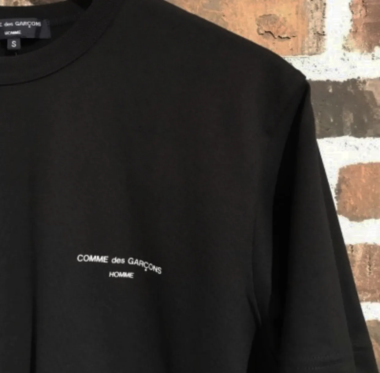 COMME des GARCONS  |Crew Neck Unisex Street Style Cotton Short Sleeves