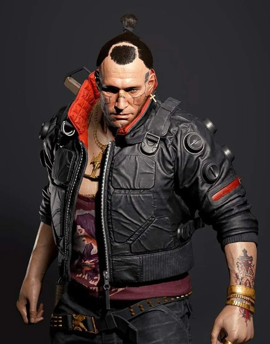 Cyberpunk 2077 Jackie Welles Bomber Jacket - Jackie Welles Jacket