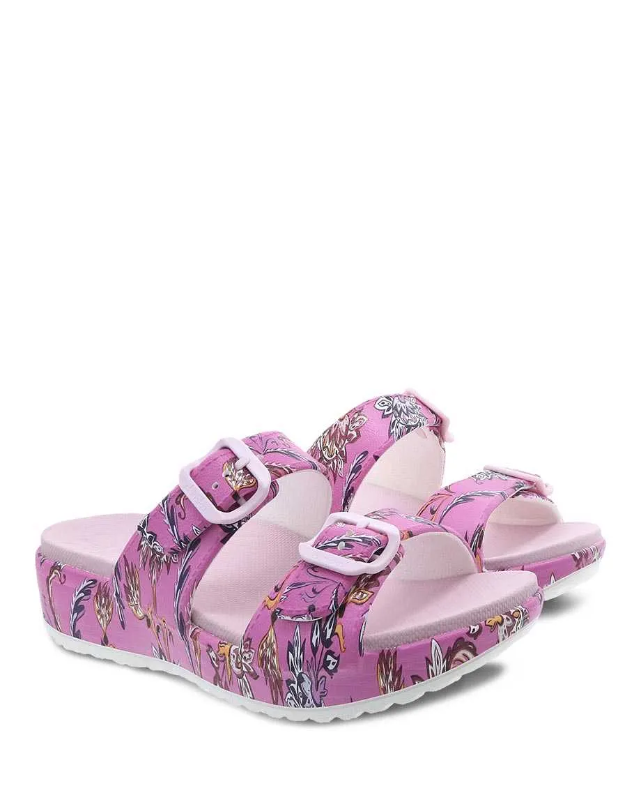 Dansko Womens Kandi EVA Sandal- Floral Paisley