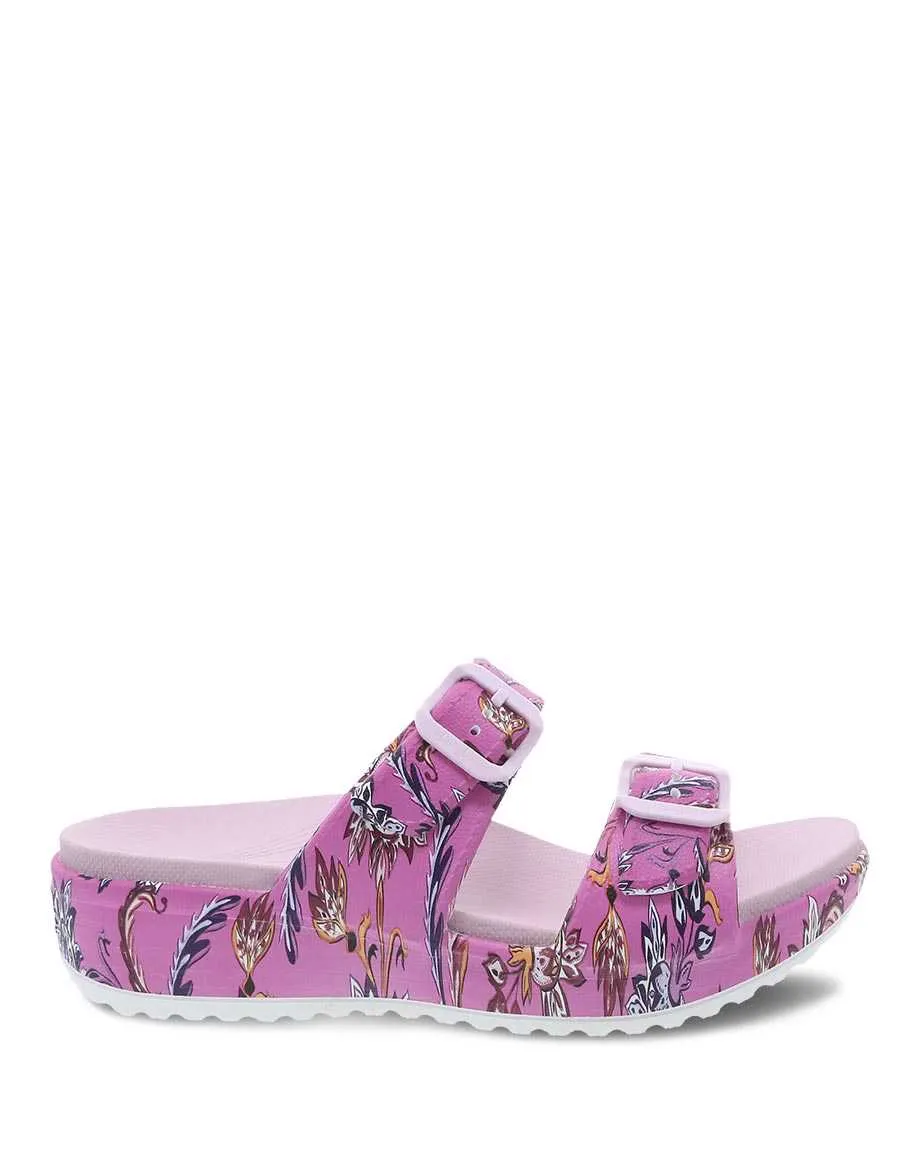 Dansko Womens Kandi EVA Sandal- Floral Paisley