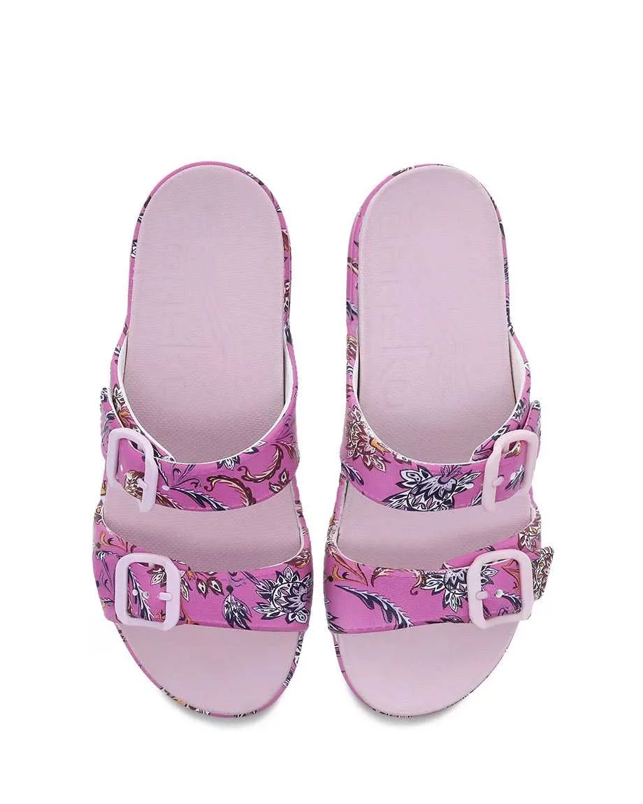 Dansko Womens Kandi EVA Sandal- Floral Paisley