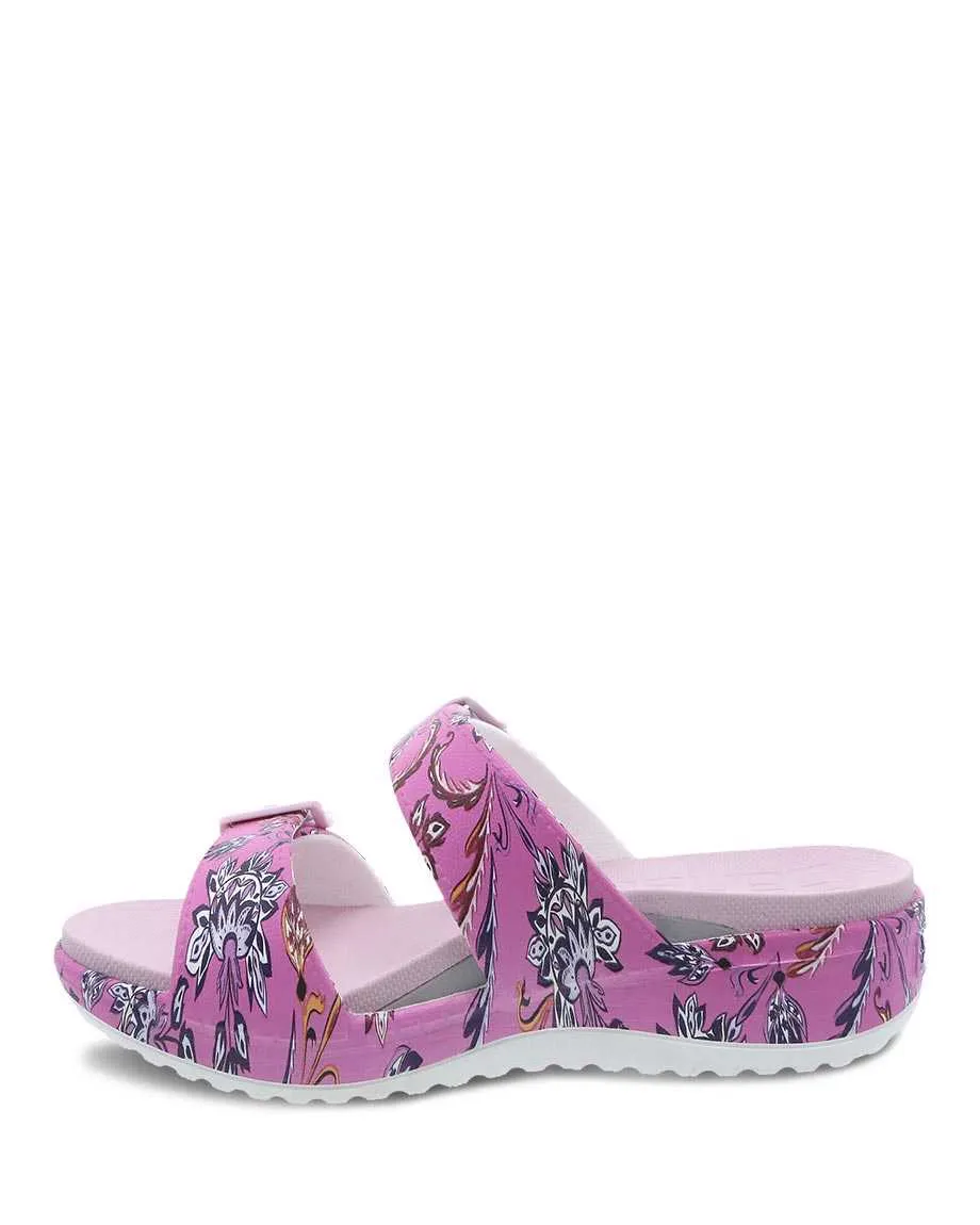 Dansko Womens Kandi EVA Sandal- Floral Paisley