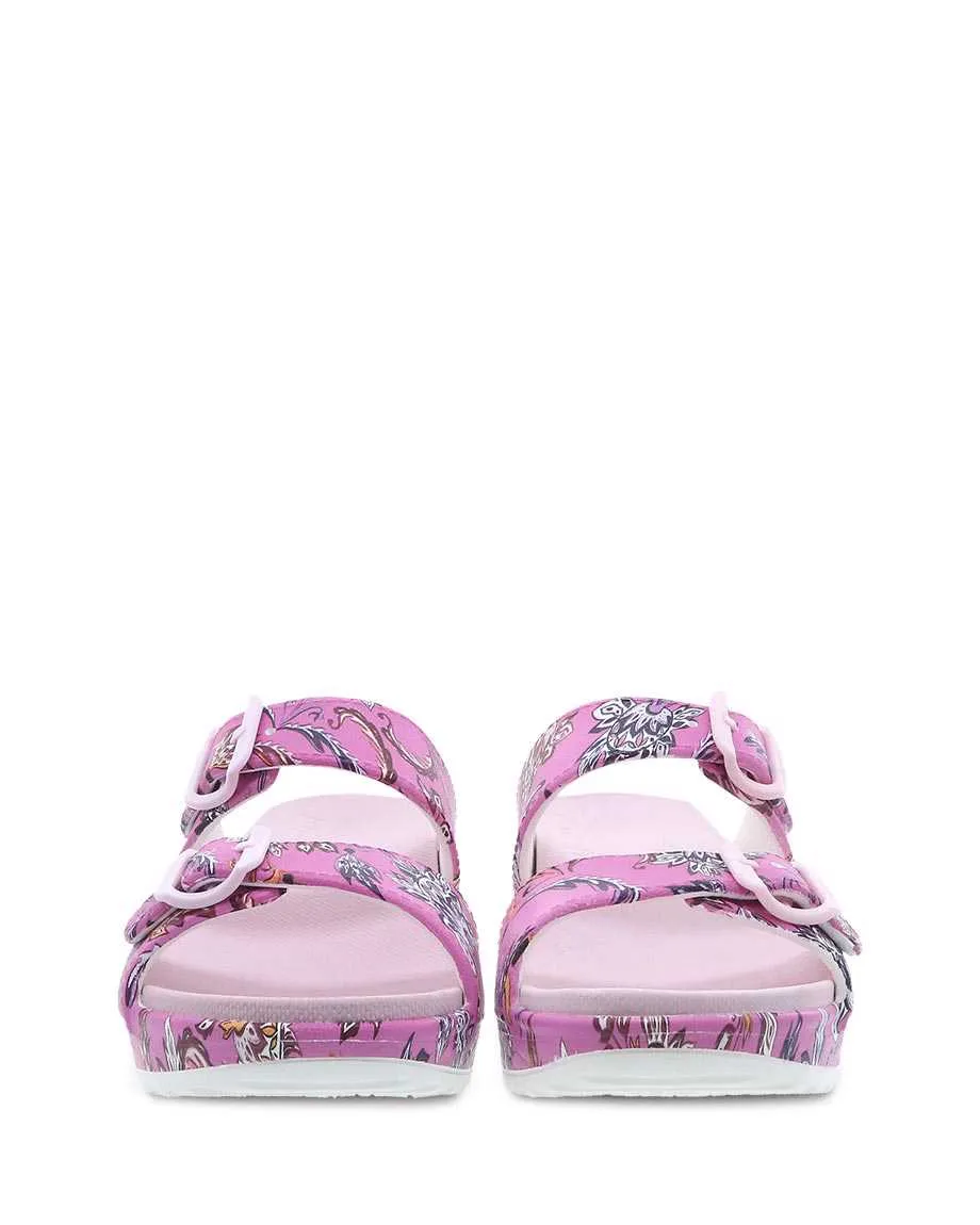 Dansko Womens Kandi EVA Sandal- Floral Paisley