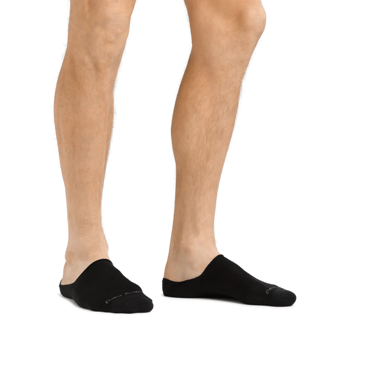 Darn Tough Mens No Show Socks- Black