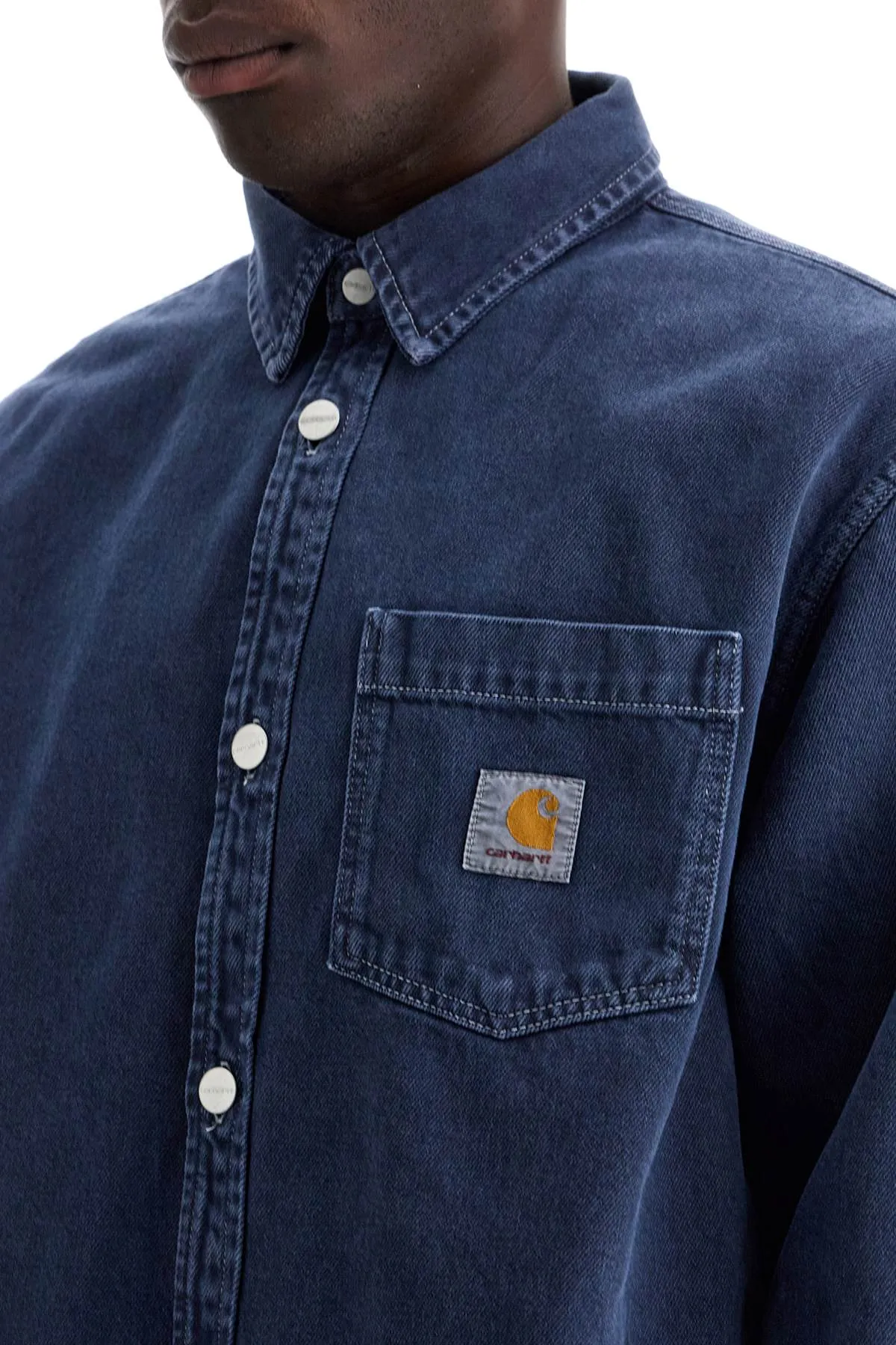 denim george overshirt