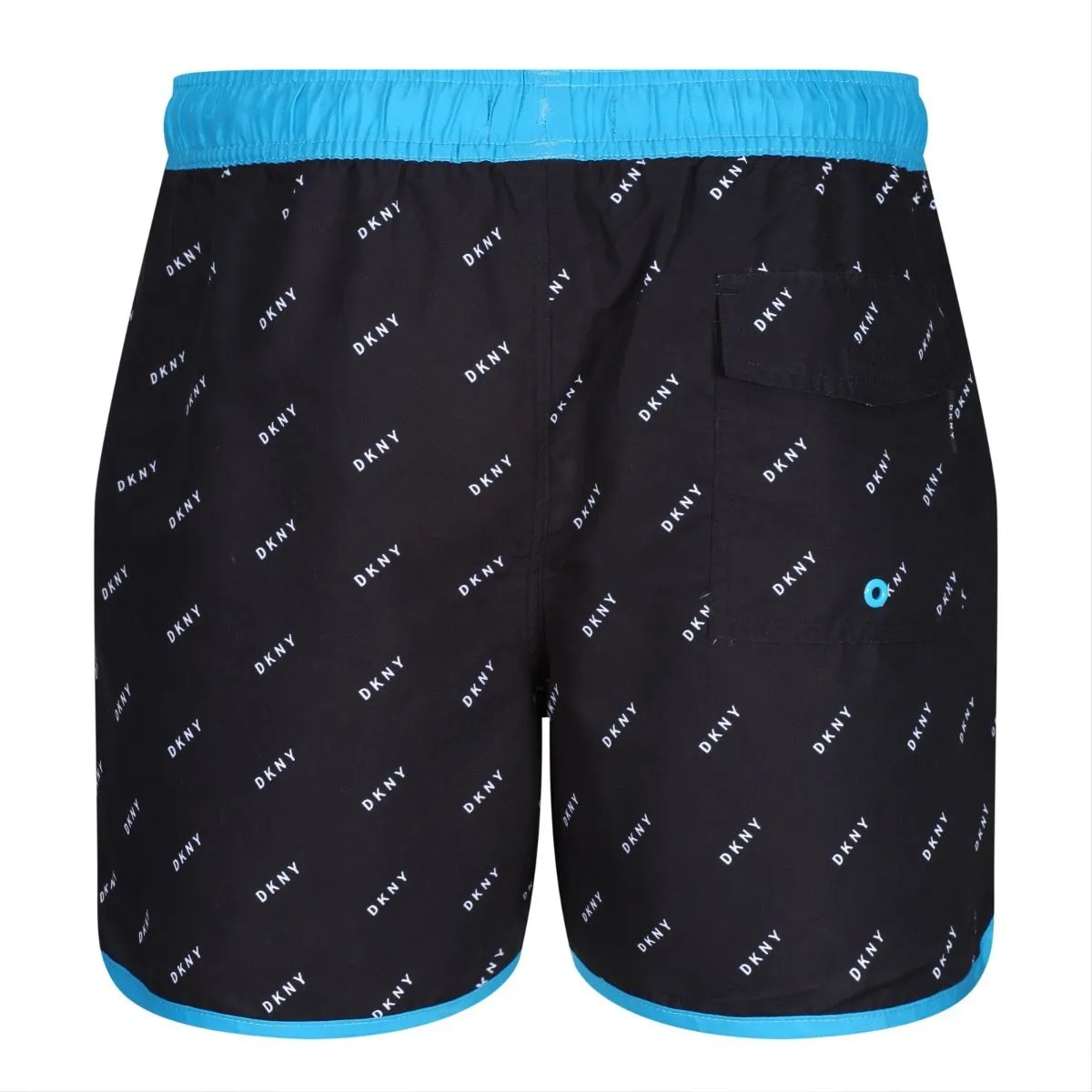 DKNY Azores Swim Shorts Black/Atomic Blue