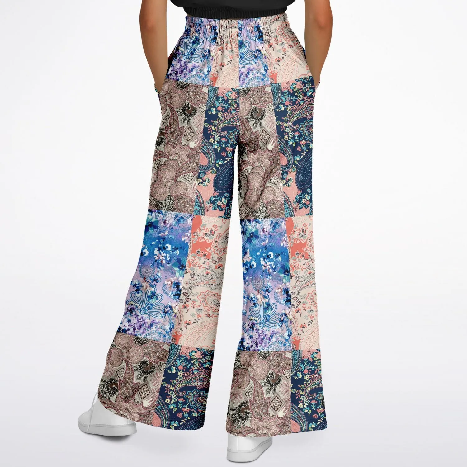 Dolores Park SW Patchwork Stretchy Phat Bellbottoms