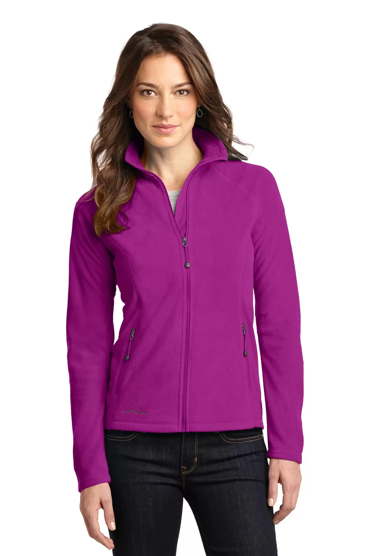 EB225 Eddie Bauer® Ladies Full-Zip Microfleece Jacket SKU: EB225